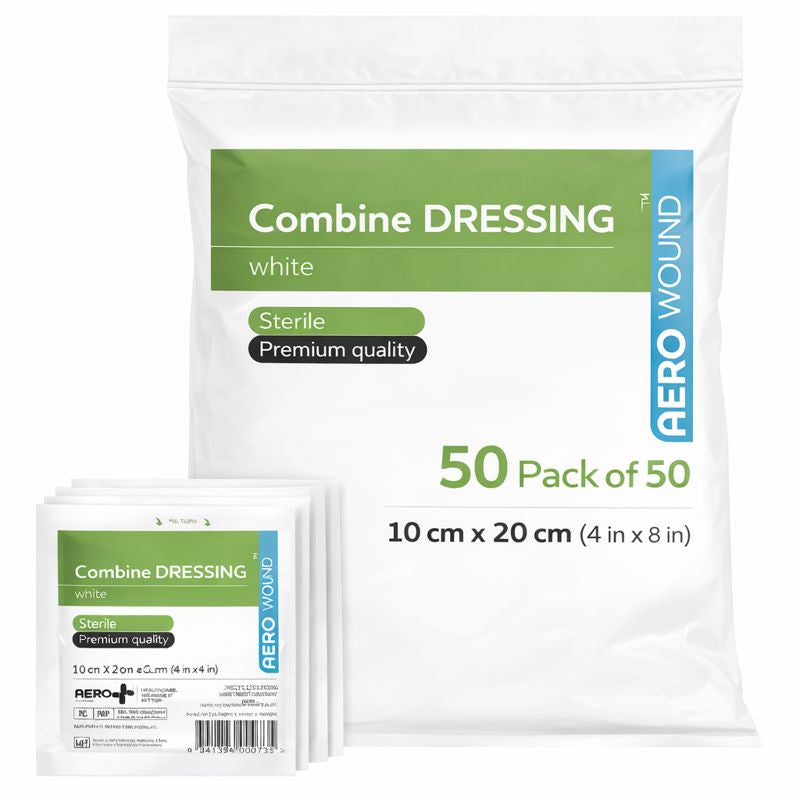Combine Dressing 10 x 20cm Bag/50