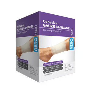 Cohesive Gauze Bandage 8cm x 5M Box/1