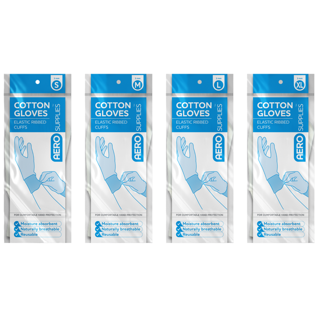 Cotton Gloves Pair