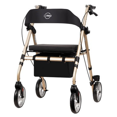 Classic Rollator Mobility Walker Champagne