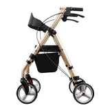Classic Rollator Mobility Walker Champagne