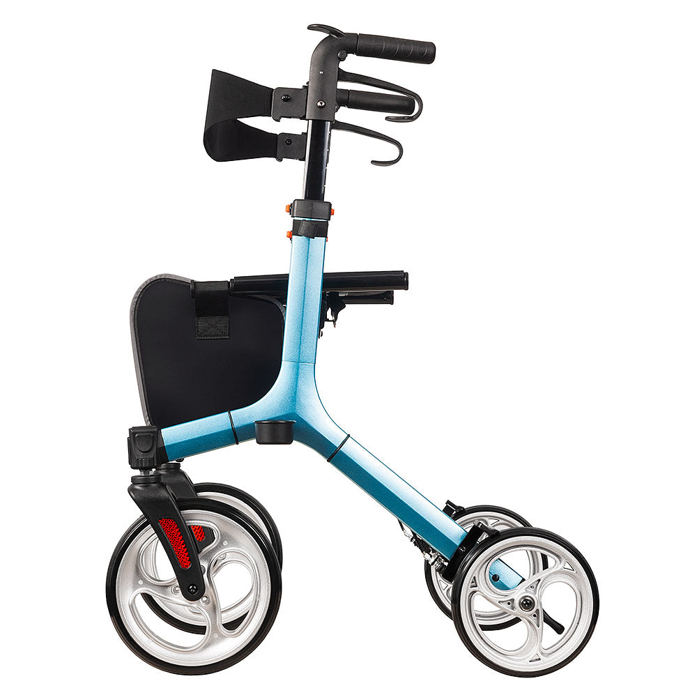 Prestige Euro Walker - Rollator Mobility Walker - Bluesilver