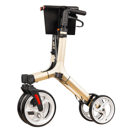Prestige Euro Walker - Rollator Mobility Walker - Champagne