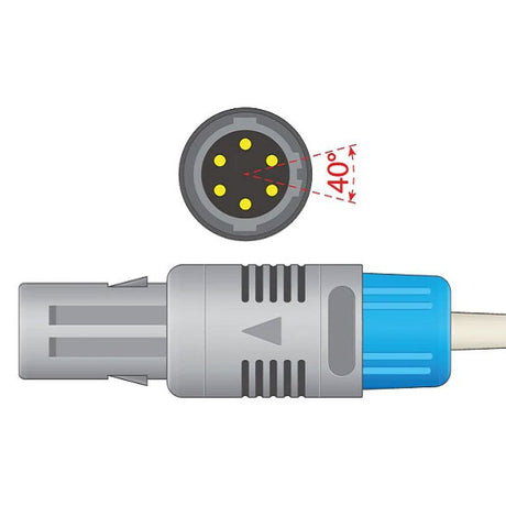 Direct-Connect Spo2 Sensor Probe, Finger-clip - Child