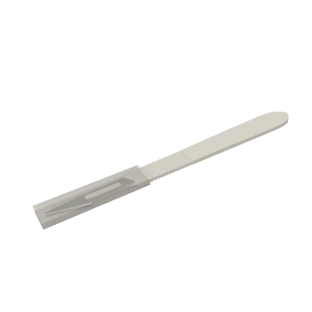 Disposable No 10 Scalpel Blade & Handle Sterile 10/Pk