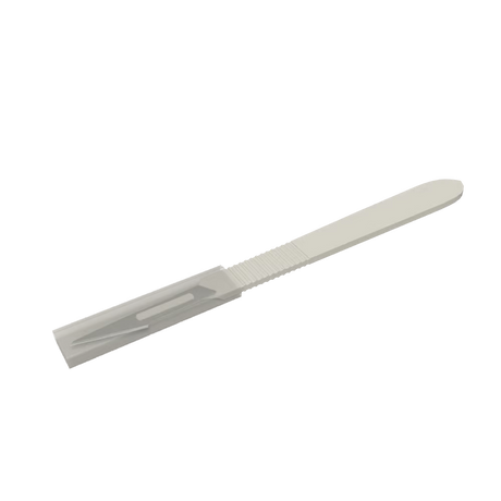 Disposable No 10 Scalpel Blade & Handle Sterile 10/Pk