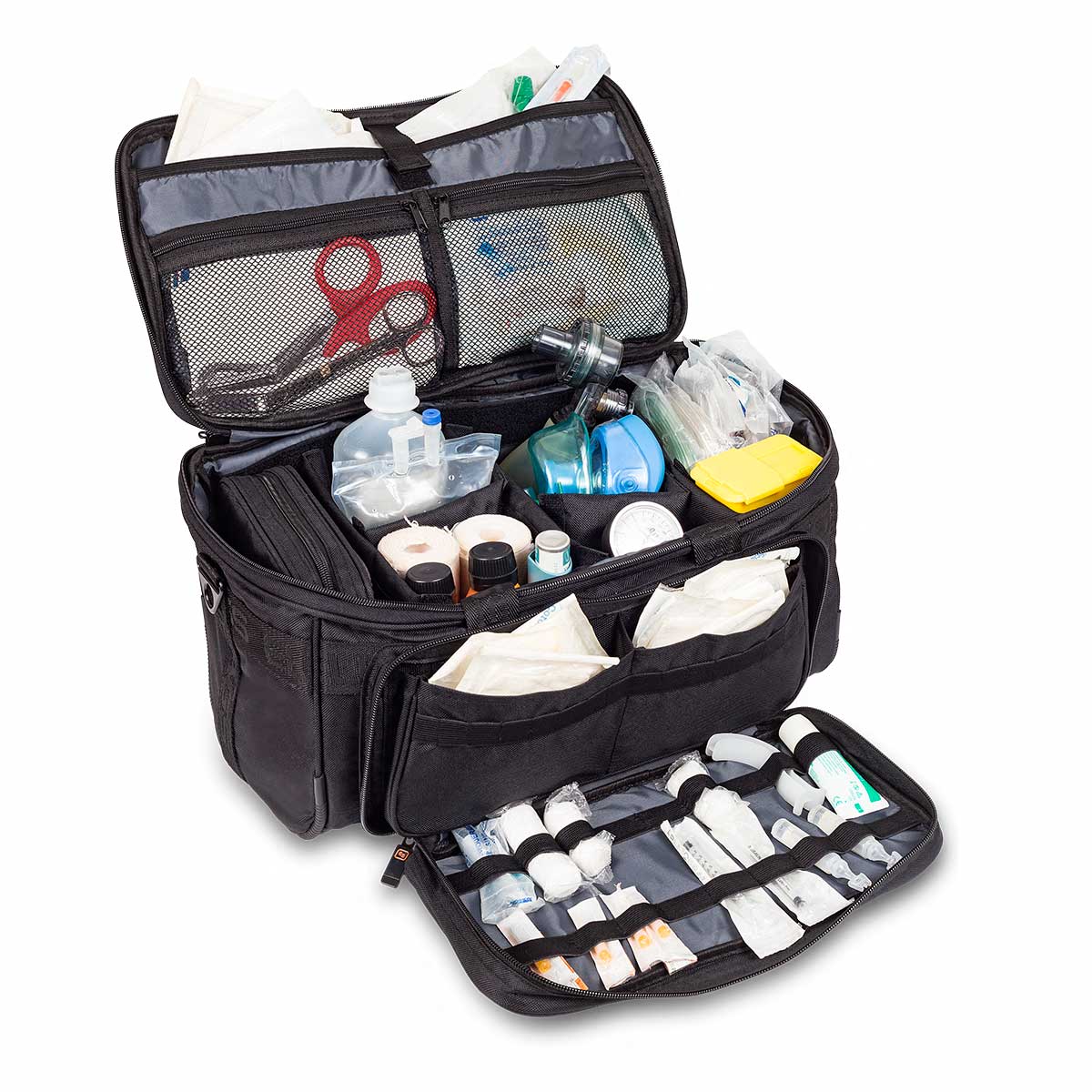 Elite Lightweight Medical Bag 40 x 21 x 25 cm - Black