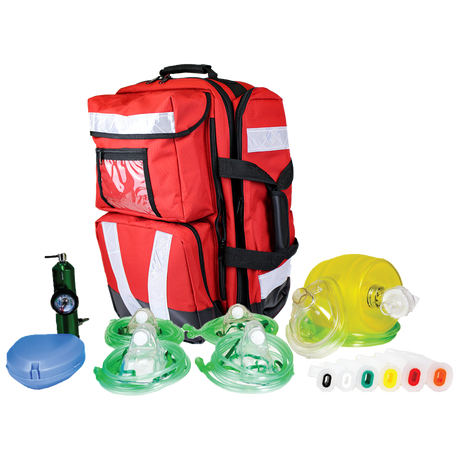 Oxygen Resuscitation Kit 48 x 54 x 32cm with Regulator