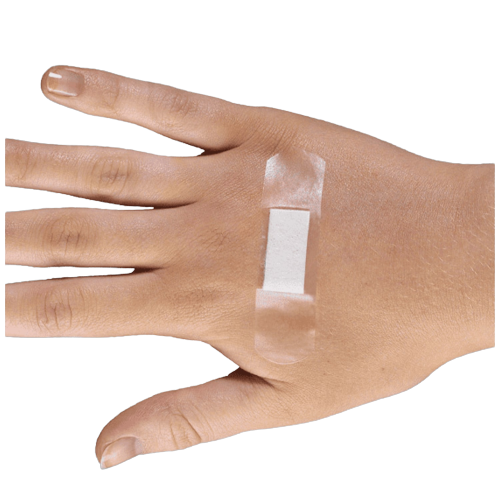Transparent Standard Strip 7.2 x 1.9cm Box/50 - 12 Boxes