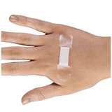 Transparent X-Wide Strip 7.5 x 2.5cm Box/100
