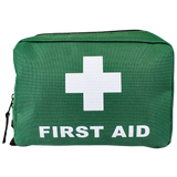 Small Green First Aid Bag 21 x 15 x 7.5cm