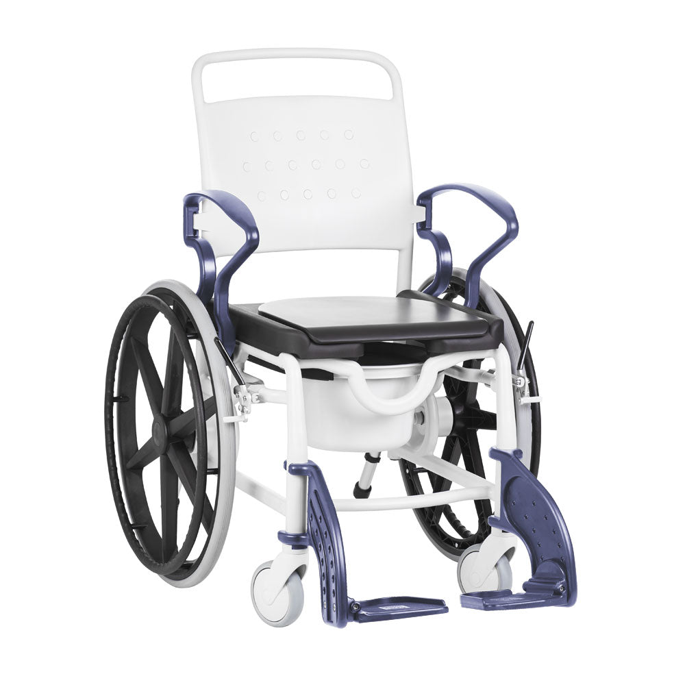 Rebotec Genf Self Propelled Shower Commode Wheelchair