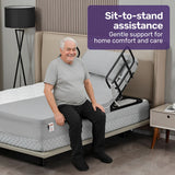 Electric Adjustable Bed with Power Lift - Back & Leg Control