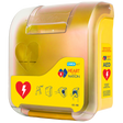 CARDIACT Alarmed AED Cabinet Yellow - 41 x 33 x 19cm