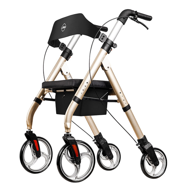 Heavy Duty Rollator, Tall & Strong Bariatric Mobility Walker