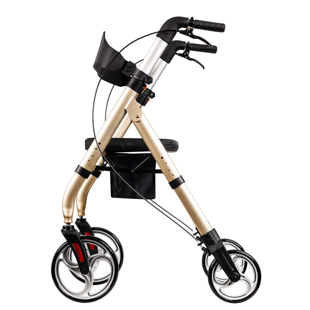Heavy Duty Rollator, Tall & Strong Bariatric Mobility Walker