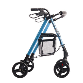 Lightweight Classic Rollator Walker - Blue