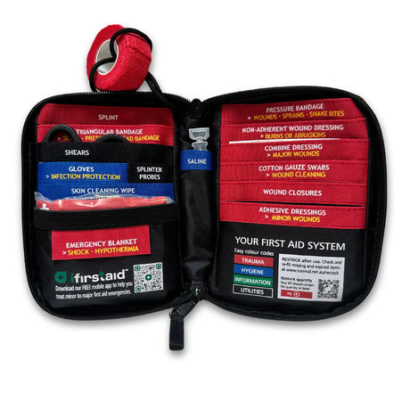 SURVIVAL Hiking First Aid Kit – Compact Outdoor Emergency Kit