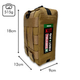 SURVIVAL Hiking First Aid Kit – Compact Outdoor Emergency Kit