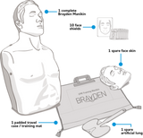 BRAYDEN Pulse CPR Manikin With Lights