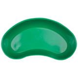 Disposable Green Plastic Kidney Dish 200mL - 5Pk