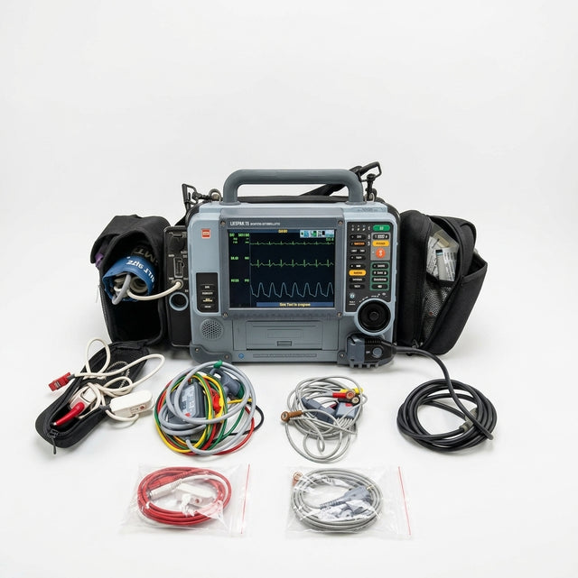 LIFEPAK 15 Monitor/Defibrillator, 2018 with Pacing & Accessories