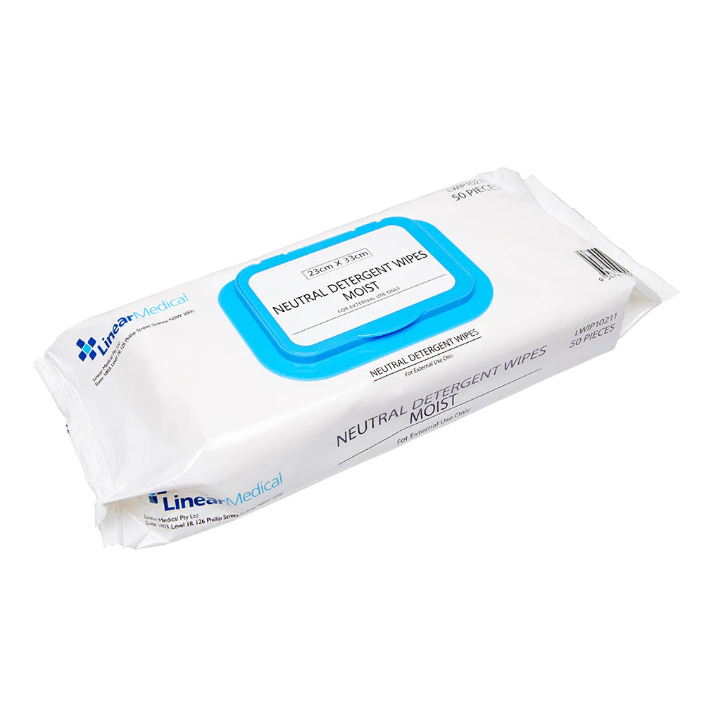 Neutral Detergent Wipes 12 Packs - Bulk Cleaning Wipes