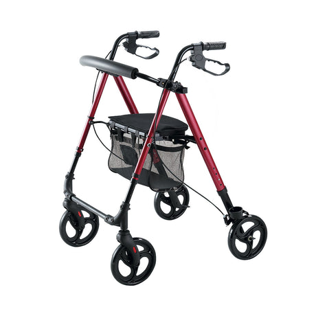 Lightweight Classic Rollator Walker - Blue