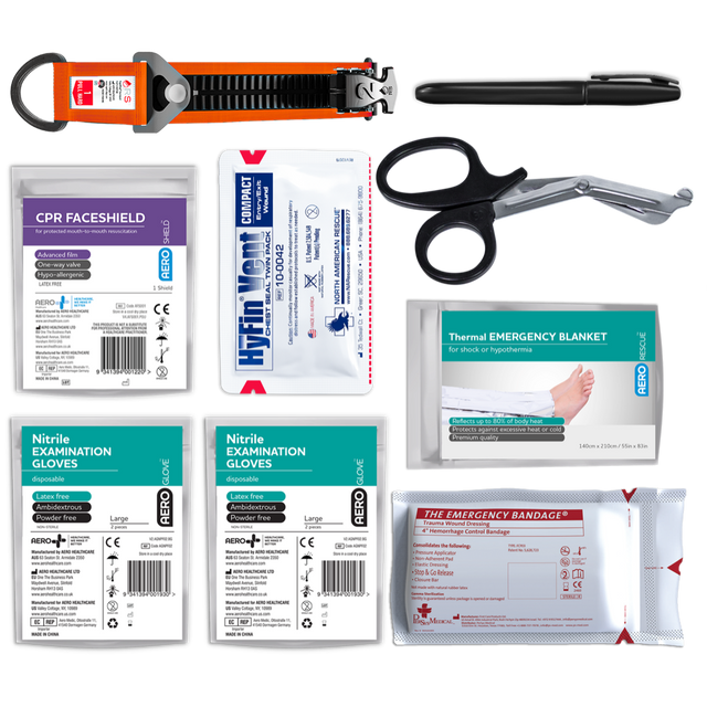 RapidStop Bleeding Control Kit – Plastic Pouch