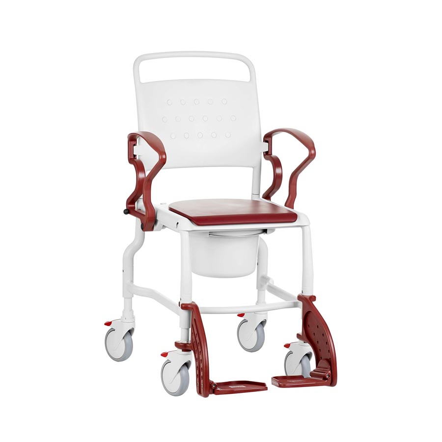 Rebotec Hamburg Height Adjustable Commode Chair