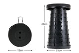 Telescopic Pop-Up Stool