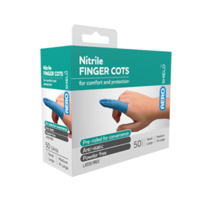 Nitrile Finger Cots Box/50