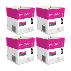 Non-Sterile White Gauze Swab 7.5 x 7.5cm 4/Pks (8PLY)
