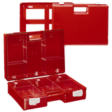 Orange Waterproof First Aid Case with Holder
