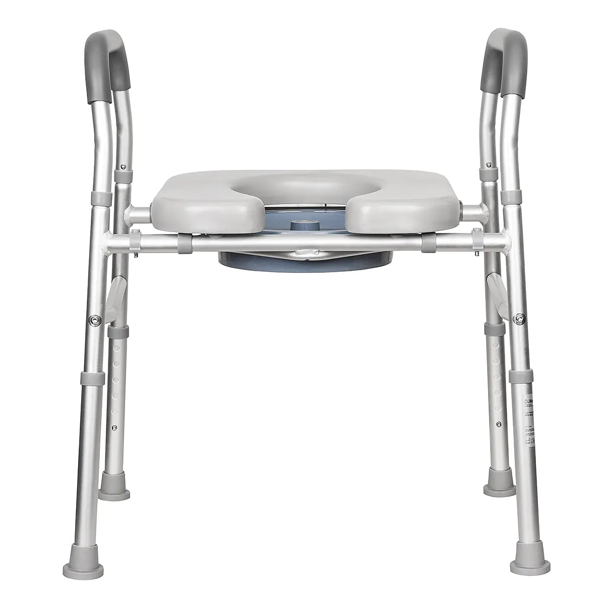 Over Toilet Aid with Soft Seat – Adjustable Bathroom Support Frame