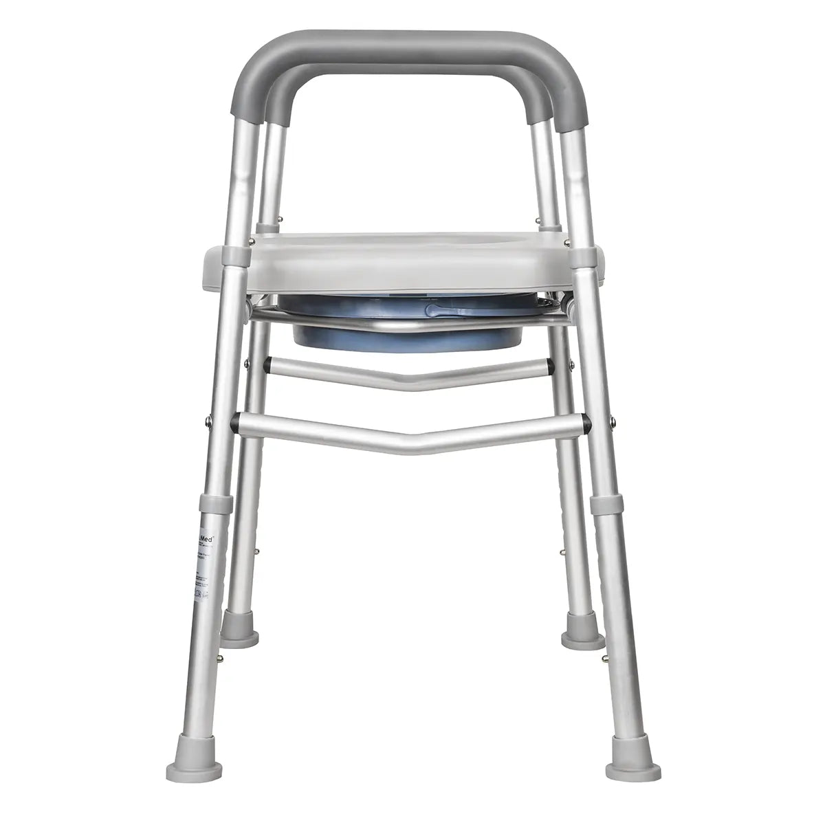 Over Toilet Aid with Soft Seat – Adjustable Bathroom Support Frame