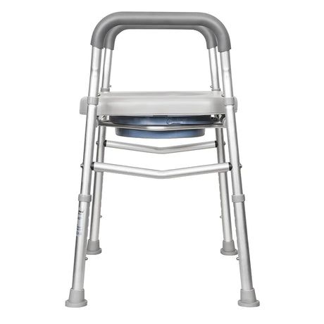 Over Toilet Aid with Soft Seat – Adjustable Bathroom Support Frame
