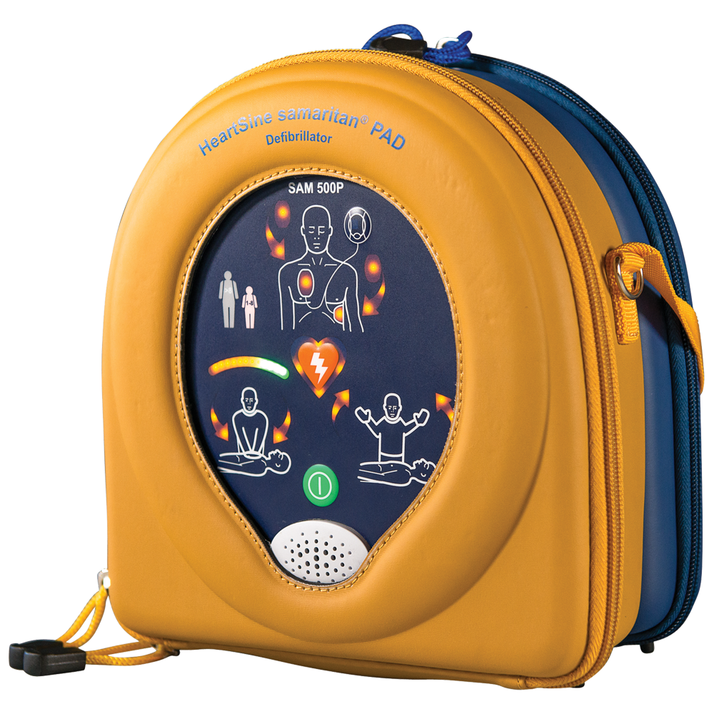 HeartSine 500P Defibrillator – Semi Automatic (CPR Advisor) Pre-Owned – Same Day Dispatch