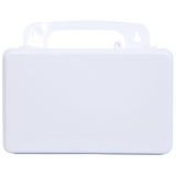 Small White Waterproof Case – 21 x 13 x 7.5 cm (Customisable Stickers, Minimum 50 Units)