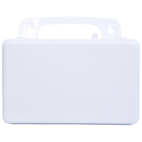 Small White Waterproof Case – 21 x 13 x 7.5 cm (Customisable Stickers, Minimum 50 Units)