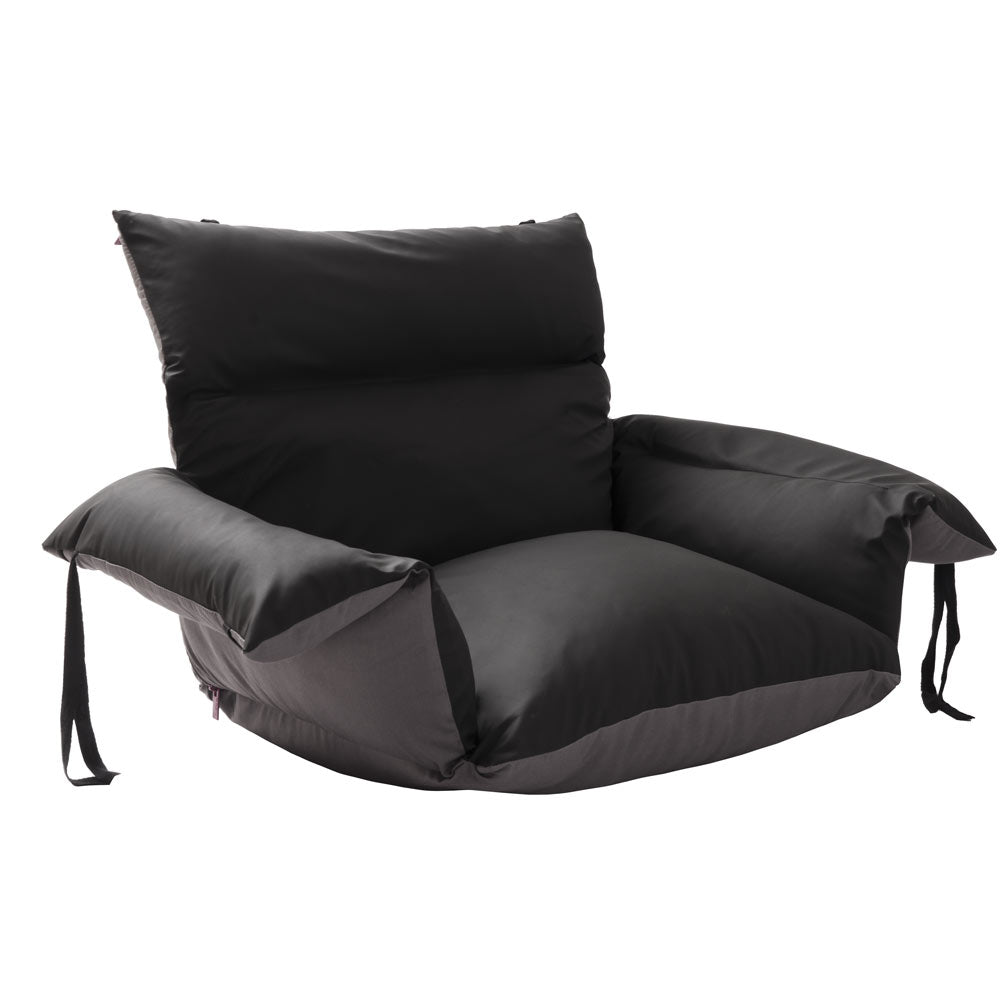 Padded Wheelchair Cushion with Back and Arm Padding