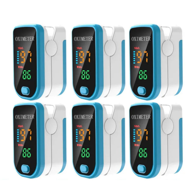 Professional Fingertip Pulse Oximeter 6 Pack