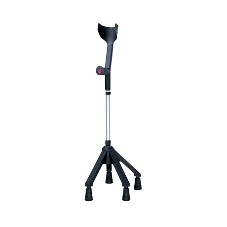 Rebotec Quadro - Quad Forearm Crutch - Black, Single
