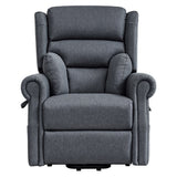 Artiss Lift Recliner Chair 8-Point Heated Massage 130° - 150kg - Grey