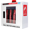 RapidStop Bleeding Control Cabinet 17.3 × 26.4 × 6.4 cm
