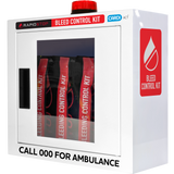 RapidStop Bleeding Control Cabinet 17.3 × 26.4 × 6.4 cm