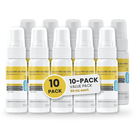 Rapid Antiseptic Spray 50ml - 10 Pack
