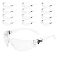 Classic Safety Glasses Clear - 12 Pack