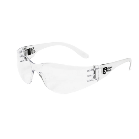 Classic Safety Glasses Clear - 12 Pack