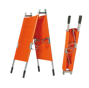 Alloy Single-Fold Emergency Pole Stretcher (folds width ways)